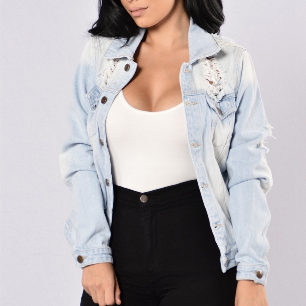 Fashion nova jean jacket